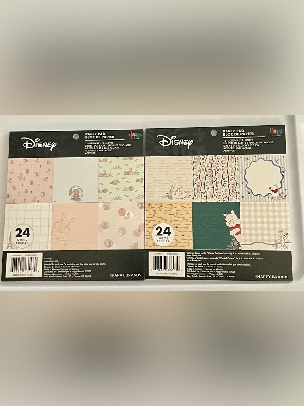 Disney x The Happy Planner Paper Pads